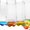 Trinkgläser Aus Glas 350ml (max.390ml) Set 6 Teilig Bunter Boden Wassergläser Saftgläser -Pokalserie 00bcc626ceb5df5511d34e8fcc963647