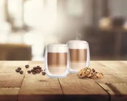 GOURMETmaxx Latte Macchiato Thermogläser - 2er-Set -Pokalserie 01d42b988ca3b05951a2e28f55153b31