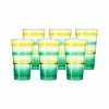 Leonardo EVENT Trinkglas Grün Gestreift330ml 6er Set - A -Pokalserie 01ec90b6a591b5638f396b23063824bb