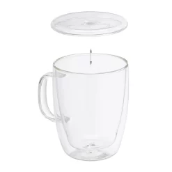 Relaxdays Doppelwandige Kaffeegläser 2er Set -Pokalserie 04d5d334c0bb57a7d61af27a9c46a265
