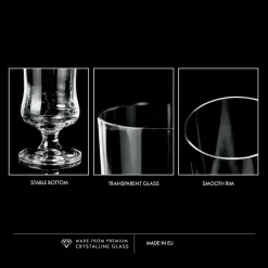 KROSNO Pina Colada Cocktailgläser Longdrinkgläser | Set Von 6 | 300 ML | Avant-Garde Kollektion | Perfekt Für Zuhause, Restaurants Und Partys | Spülmaschinenfest -Pokalserie 075a203b08ff238b769a84df657ac15a