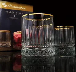 Pasabahce ELYSIA 520004 4er Set Wassergläser Kurz 355 Ml Wassergläser Softdrink -Pokalserie 08985399880197958a88623acfa32ff7