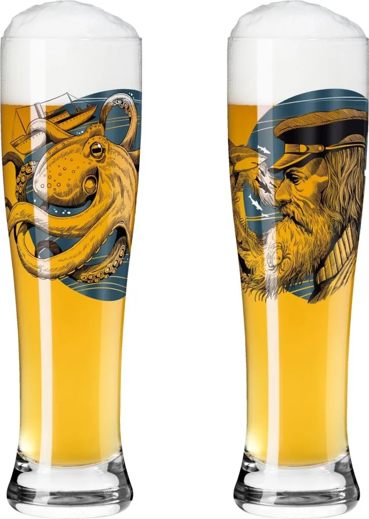 Brauchzeit Weizenbierglas-Set #9, #10 Von Philip Harris 12 Brauchzeit Weizenbierglas-Set #9, #10 Von Philip Harris – Bild 10