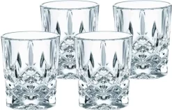 Nachtmann 100694 Noblesse Stamper Kristallglas, 55 Ml, H: 6,1 Cm, ø 5 Cm, Klar (4er Pack) -Pokalserie 0938f8fa0c1903483aeb8d4d9924eee4