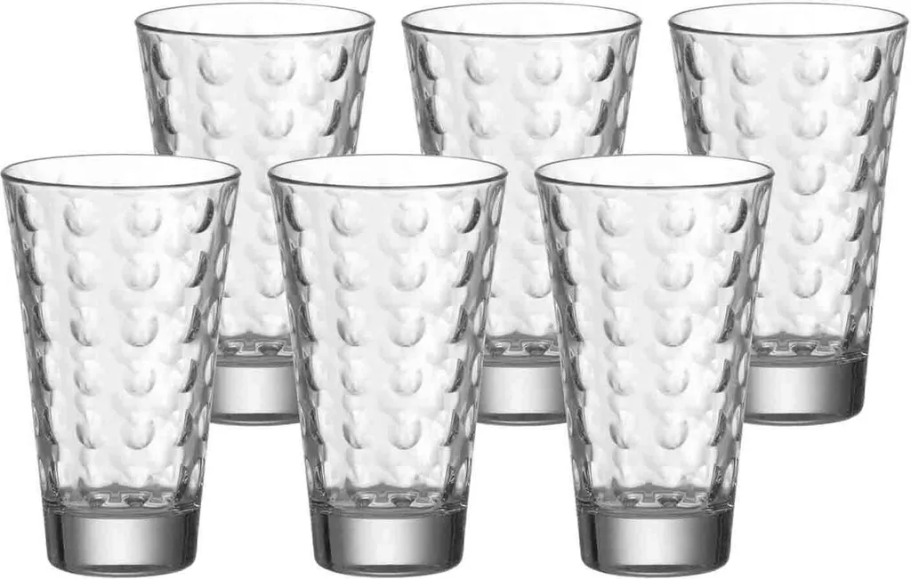 LEONARDO 012684 Optic Longdrinkbecher, Glas, 300 Ml, Ø 8 X 13 Cm, Klar (6 Stück) 8 LEONARDO 012684 Optic Longdrinkbecher, Glas, 300 Ml, Ø 8 X 13 Cm, Klar (6 Stück) – Bild 6