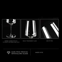 KROSNO Infinity Rotweingläser, 6er-Set, 500 Ml 20 KROSNO Infinity Rotweingläser, 6er-Set, 500 Ml -Pokalserie 0e2a0f207d7cb3a443fda89519f55be5