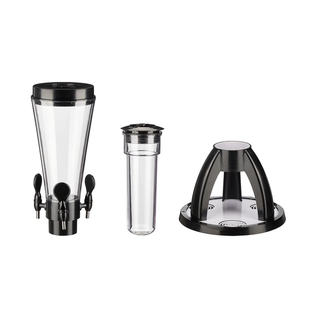 Relaxdays 4 L Biersäule Mit 3 Zapfhähnen 8 Relaxdays 4 L Biersäule Mit 3 Zapfhähnen – Bild 6