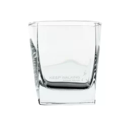 Johnnie Walker Whisky Tumbler, Whiskyglas, Kubisch, Glas, Transparent, 300 Ml