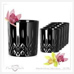 Schwarze Trinkgläser Mit Diamant Muster Aus Glas 250ml (max. 300ml) Gläser Whiskeygläser 16 Schwarze Trinkgläser Mit Diamant Muster Aus Glas 250ml (max. 300ml) Gläser Whiskeygläser -Pokalserie 0f39d40a9274649ccfdce771fa12639a