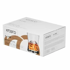 KROSNO X-Line Whiskygläser, 6er-Set, 290 Ml -Pokalserie 0f600a210dad857df17b302d4cee33d2
