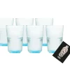 Bombay Sapphire Gin 6x Longdrink Glas 6er Set Gläser In Blau Mit Relief -Pokalserie 0fef1e4ce3c1f08d2b322e36d239c2d4
