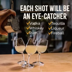 Brooze Bender Schnapsgläser 6er Set Stamper Glas Mit Stil Shot Vodka Likör Ouzo 14 Brooze Bender Schnapsgläser 6er Set Stamper Glas Mit Stil Shot Vodka Likör Ouzo -Pokalserie 11e2a98263f94968b49655719727e595