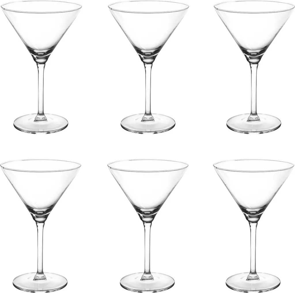 Cocktailglas 6er Set MARTINI Cocktailschale DIAMOND 260 Ml 3 Cocktailglas 6er Set MARTINI Cocktailschale DIAMOND 260 Ml
