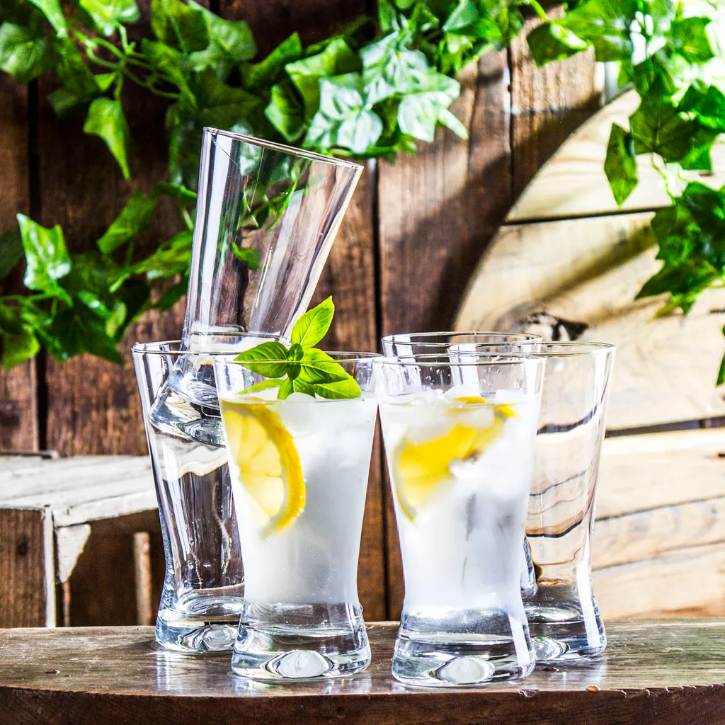 6er SET DRINKGLÄSER Cocktailgläser Saftgläser Longdrinkgläser Glas Trinkglas 5 6er SET DRINKGLÄSER Cocktailgläser Saftgläser Longdrinkgläser Glas Trinkglas – Bild 3