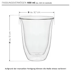 Thermoglas „DG-V“ 6er-Set 400 Ml 10 Thermoglas „DG-V“ 6er-Set 400 Ml -Pokalserie 198439677a85fb32b1639d1301a15071