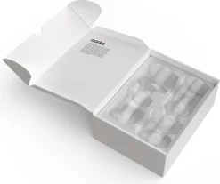 AARKE Gläser 4er Set Nesting Glasses 4x 290ml Kristallglas Stapelbar Trinkgläser -Pokalserie 1bbc3e07d6b9e8fcc081da010cf90fbf