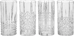 Nachtmann 0097784-0 Longdrinkbecher 'Highland' Kristallglas, 375 Ml, H: 15,1 Cm, ø 7,7 Cm, Transparent, 4-teilig (1 Set) -Pokalserie 1c1477489e3dc1684515279354bcddd9