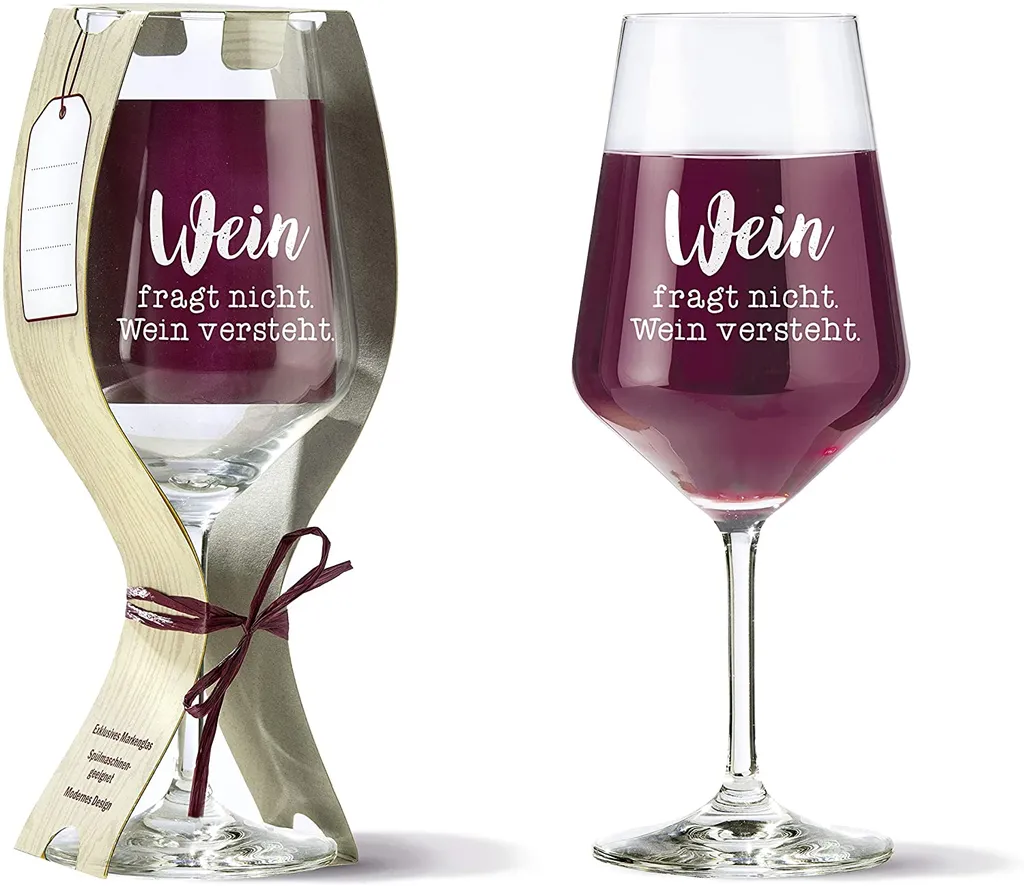 Gilde Weinglas 2er Set Spruch 5 Gilde Weinglas 2er Set Spruch – Bild 3