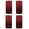 Pasabahce Elysia Wassergläser Longdrinkgläser 4er Set Lang Rot 450ml 520015 -Pokalserie 23850812f2c31fe4189abead45bfc958