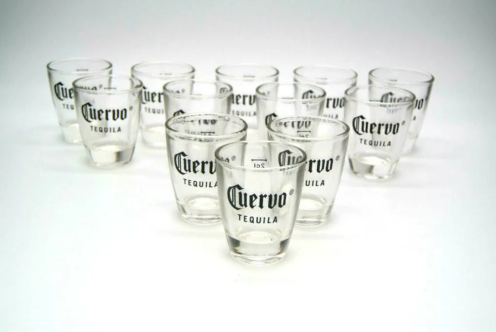 12 Jose Cuervo Tequila Shot Gläser 2 Cl 3 12 Jose Cuervo Tequila Shot Gläser 2 Cl