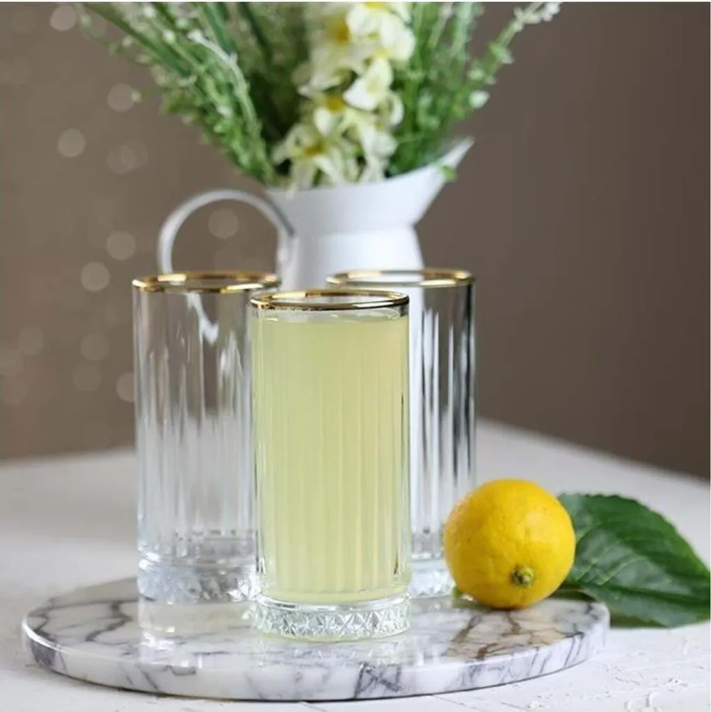 Pasabahce Elysia Golden Touch Long Drink Gläser 4-teiliges Set Mit Goldrand 280ml 13 Pasabahce Elysia Golden Touch Long Drink Gläser 4-teiliges Set Mit Goldrand 280ml – Bild 11