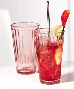 Ritzenhoff & Breker Longdrinkglas "LAWE" 400 Ml Rosa 6 Stück -Pokalserie 299994c644bf628e28820becfdc7b4dd
