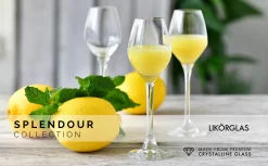 KROSNO Splendour Likörgläser, 6er-Set, 60 Ml