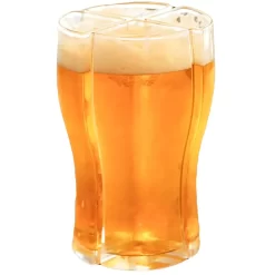 Biergläser, Langlebige Bierkrüge Tropfenbeständige Klassische Wasserbecher, Superschooner Tassen Bier Acryl Bierkrug Bierbecher Set 4 In 1 Cups Für Die Parteien Ktv