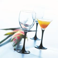 Luminarc Weingläser Weinkelch Set 6 Gläser Wein Klar Rotweingläser Weißweingläser 250 Ml