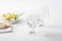 LEONARDO 061453 Ciao+ Wasserkelch, Glas, 310 Ml, H 13 Cm, Klar (6 Stück) -Pokalserie 2bb8fe18327409741498c84edda1f773