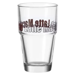 LEONARDO 043399 'Solo' Leonardo 043399 Latte Macchiato Becher 'Solo' 400ml, Glas, H 14cm, Transparent (6er Pack) -Pokalserie 2c12f788cff576e4df1bdaee257b31a6