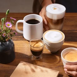 Tchibo 4er Espresso Gläser, Doppelwandig, Modernes Design, Heiß Und Kalt -Pokalserie 2f86e5ad3605fae2eaf749b80db1d108