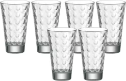 LEONARDO 012684 Optic Longdrinkbecher, Glas, 300 Ml, Ø 8 X 13 Cm, Klar (6 Stück) 11 LEONARDO 012684 Optic Longdrinkbecher, Glas, 300 Ml, Ø 8 X 13 Cm, Klar (6 Stück) -Pokalserie 323c8ba8ba1b8f9c8dbca60908abb038
