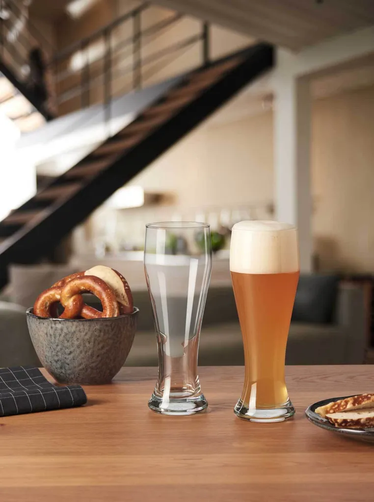 LEONARDO Weizenbierglas, Bierglas, 500 Ml, Transparent, Glas, 8 Cm, 236 Mm 5 LEONARDO Weizenbierglas, Bierglas, 500 Ml, Transparent, Glas, 8 Cm, 236 Mm – Bild 3