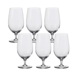 LEONARDO 061451 Ciao+ Biertulpe, Glas, 410ml, H 16cm, Klar (6 Stück) -Pokalserie 34d8152070c969206e2be25b8a6900cc