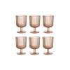 BUTLERS CHELSEA 6x Weingläser Mit Rillen 250ml -Pokalserie 35b807886c2c447d3a86d839fc0308eb
