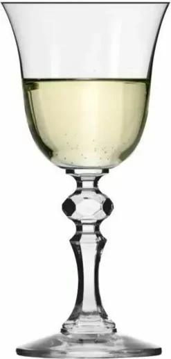 KROSNO Weiß-Weinglas | Set Von 6 | 150 ML | Krista Kollektion | Kristallglas | Weißweingläser | Perfekt Für Zuhause, Restaurants Und Partys | Spülmaschinenfest -Pokalserie 3b43760ab4c278dae9dfa12167c4b450