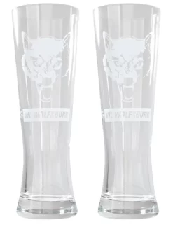 VFL Wolfsburg Weizenglas Wolf 2er-Set