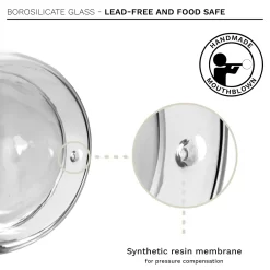 Creano 6er-Set Thermo-Tasses "Hummi" Für Tee/Latte Macchiato, Doppelwandig, Mit Kolibri-Muster | 250ml In Exklusiver Geschenkpackung -Pokalserie 3dffffe8ae824b33349e3819613803fb