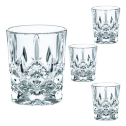 Nachtmann 100694 Noblesse Stamper Kristallglas, 55 Ml, H: 6,1 Cm, ø 5 Cm, Klar (4er Pack) -Pokalserie 413f97e15c6d09504b21e2c43a56ac53