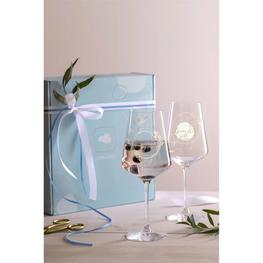 Leonardo Weingläser 'Genießen' 2er Set 7 Leonardo Weingläser 'Genießen' 2er Set – Bild 5