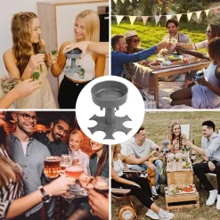 Schnapsglasspender, Schnapsglas-Spender, Shot Glas Dispenser Für Flüssigkeit/Getränke/Cocktail/Bier, Spirituosen Spender Für Cocktail-Party Barparty, Freunde Versammeln Sich -Pokalserie 494c474190387a595a76141381b6e119