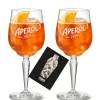 Aperol Glas Gläser-Set Neu - 2x Weingläser 2 Aperol Glas Gläser-Set Neu - 2x Weingläser -Pokalserie 4c44f4daa02b236d855f407e49f9bf87