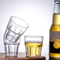 15er 170ml Whiskytasse Set Weinverkoster Bierbecher Bar Klar Acryl-Whisky-Tassen Whiskyglas -Pokalserie 4c6437584797b86920880803d19af1be