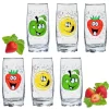 Trinkgläser Mit Lustigen Fruchtgesichtern 350ml (max. 400ml) Set 6 Teilig Aus Glas Bunt 2 Trinkgläser Mit Lustigen Fruchtgesichtern 350ml (max. 400ml) Set 6 Teilig Aus Glas Bunt -Pokalserie 4f70a4b2e2c1d9c54ba900742fe10428