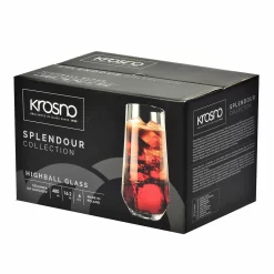 KROSNO Splendour Longdrinkgläser, 6er-Set, 480 Ml 21 KROSNO Splendour Longdrinkgläser, 6er-Set, 480 Ml -Pokalserie 4fc33a62e55700ba910842c4479d5361