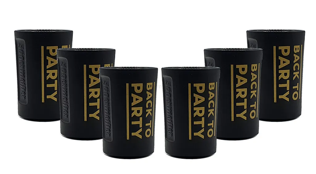 Jägermeister Shotglas Back To Party / 6er Set Schnapsglas / Gläser Set - 6 X Shotgläser 2 Cl Geeicht 3 Jägermeister Shotglas Back To Party / 6er Set Schnapsglas / Gläser Set - 6 X Shotgläser 2 Cl Geeicht