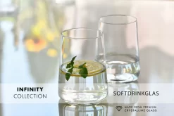 KROSNO Infinity Gläser Für Wasser, Getränke Und Säfte, 6er-Set, 490 Ml -Pokalserie 531f5ea0daadaeaf615b84de54db75d1
