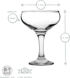 Rink Getränk 5 Tier Champagne Turm Set - 35 Gläser - 200 Ml Weinlese-Champagne Coupe Saucers -Pokalserie 53a183678d4603a8b756291a0bd9162d