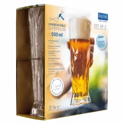 Koziol - Superglas Club Nr. 11 Bierglas 500 Ml 2er-Set -Pokalserie 546a8867693d3ad5b601cf9eca05ddb2
